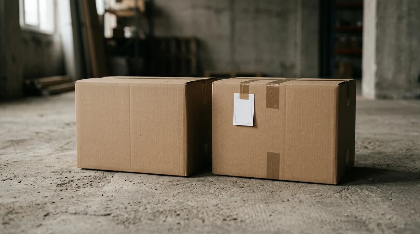 Deux box de stockage côte à côte dans un centre de garde-meuble à Brest